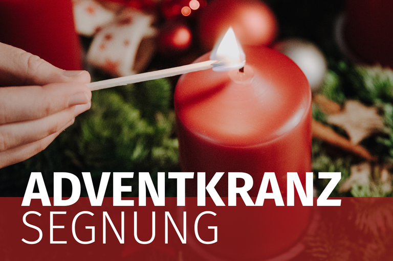 Einladung zur Adventkranzsegnung und zum MINI-Pfarrkaffee