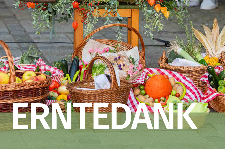 Einladung zu den Erntedankfesten