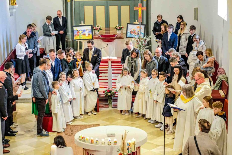 Fotos vom Fest der Erstkommunion