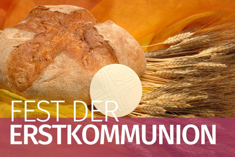 Einladung zu den Festen der Erstkommunion