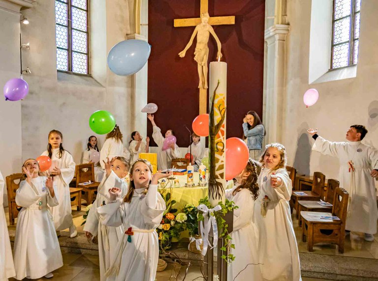Fotos von der Erstkommunion in St. Koloman
