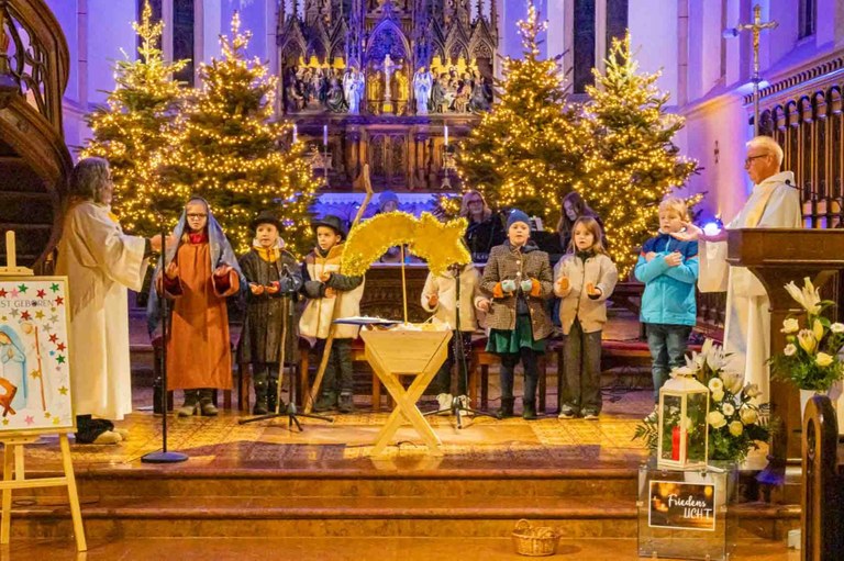 Fotos vom Krippensegen