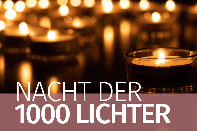 Einladung zur Nacht der 1000 Lichter