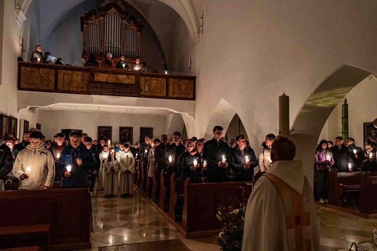 Fotos von der Osternacht