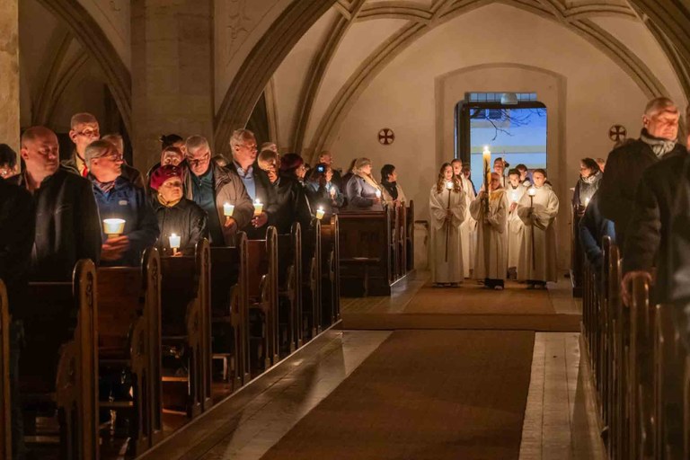 Fotos von der Osternacht