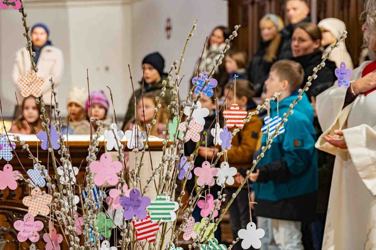 Fotos vom Palmsonntags-Gottesdienst