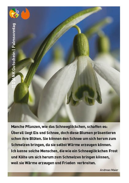 Fastendankstelle Palmsonntag
