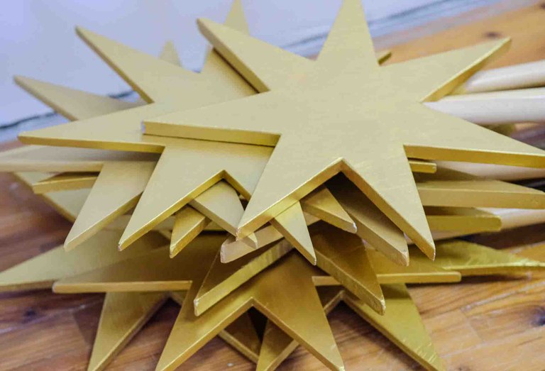 Fotos von der Sternsingeraktion