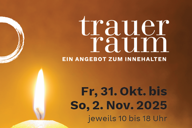 Einladung zum Trauerraum